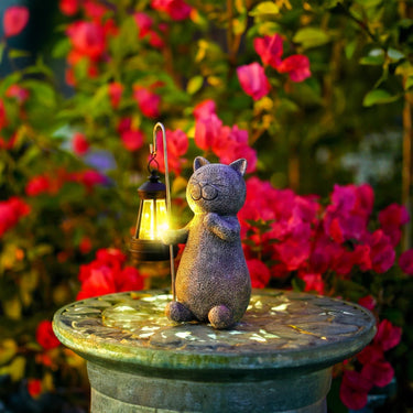 Chat À Lueur Dorée-Lampe Veilleuse